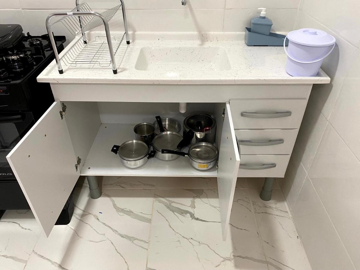 Studio Na Praia Da Enseada غوارويا المظهر الخارجي الصورة
